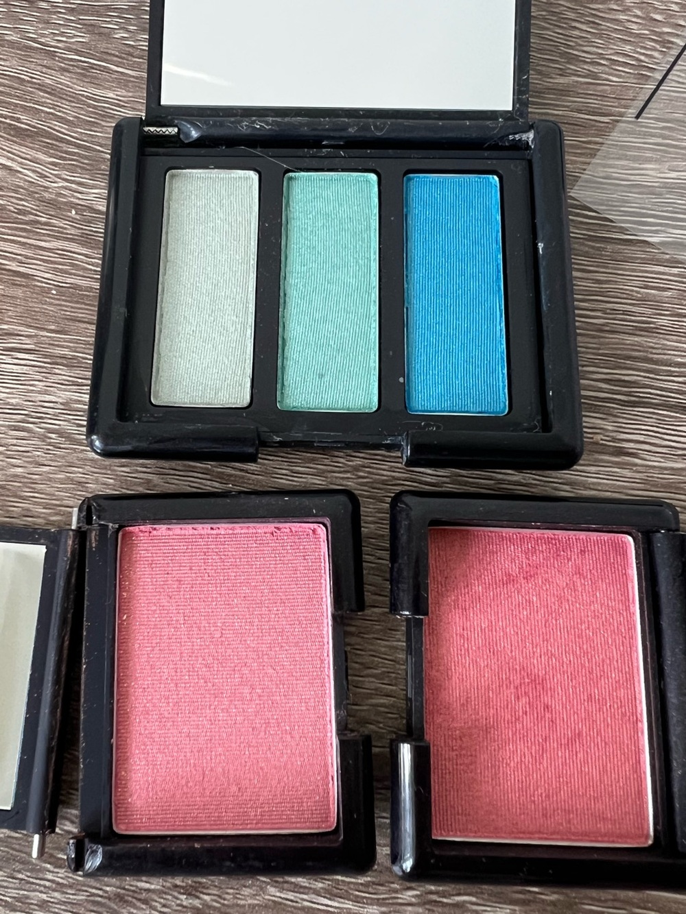 NARS Bundle Orgasm Super Orgasm Cap Ferrat Blush Eyeshadow Blue